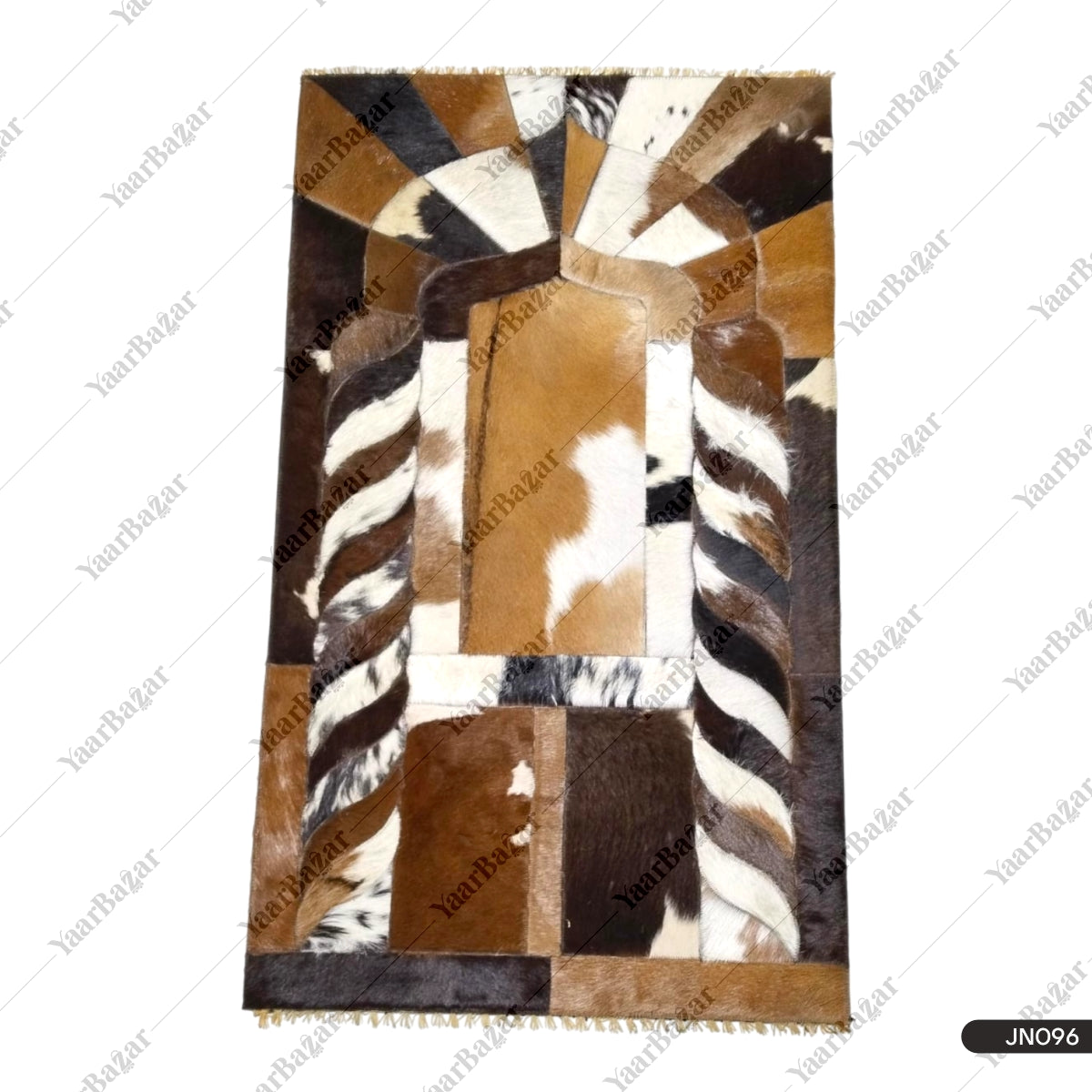 Handmade Leather Janamaz with Goat Hair