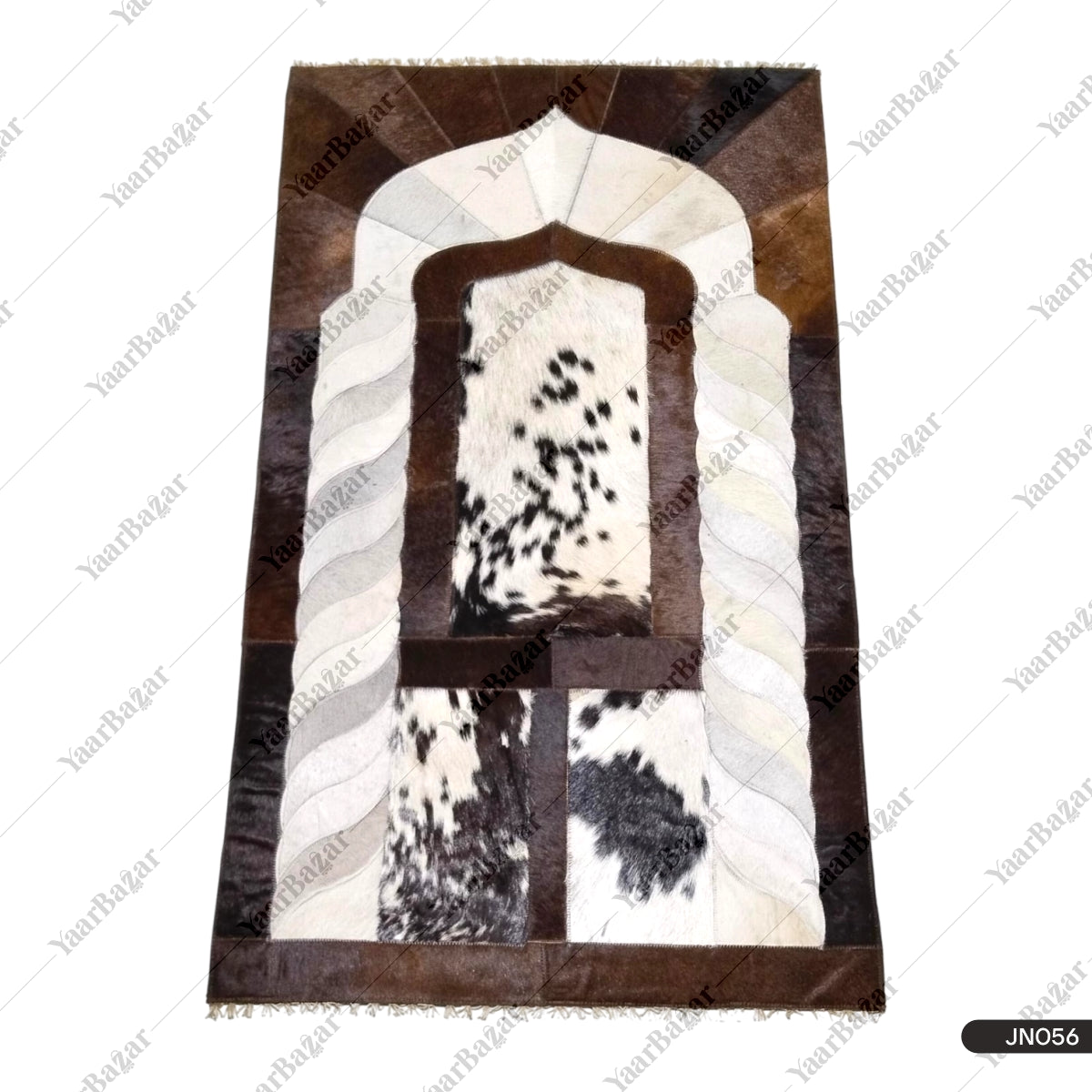 Handmade Leather Janamaz with Goat Hair