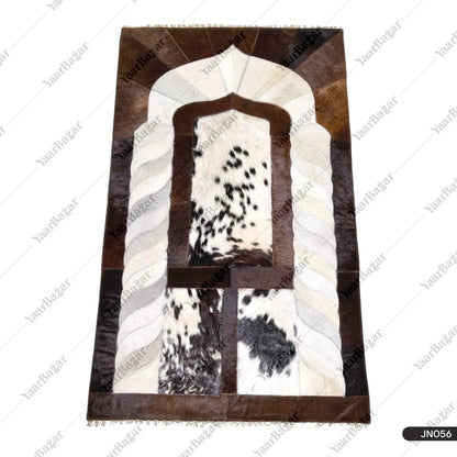 Handmade Leather Janamaz with Goat Hair