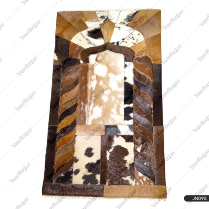 Handmade Leather Janamaz with Goat Hair