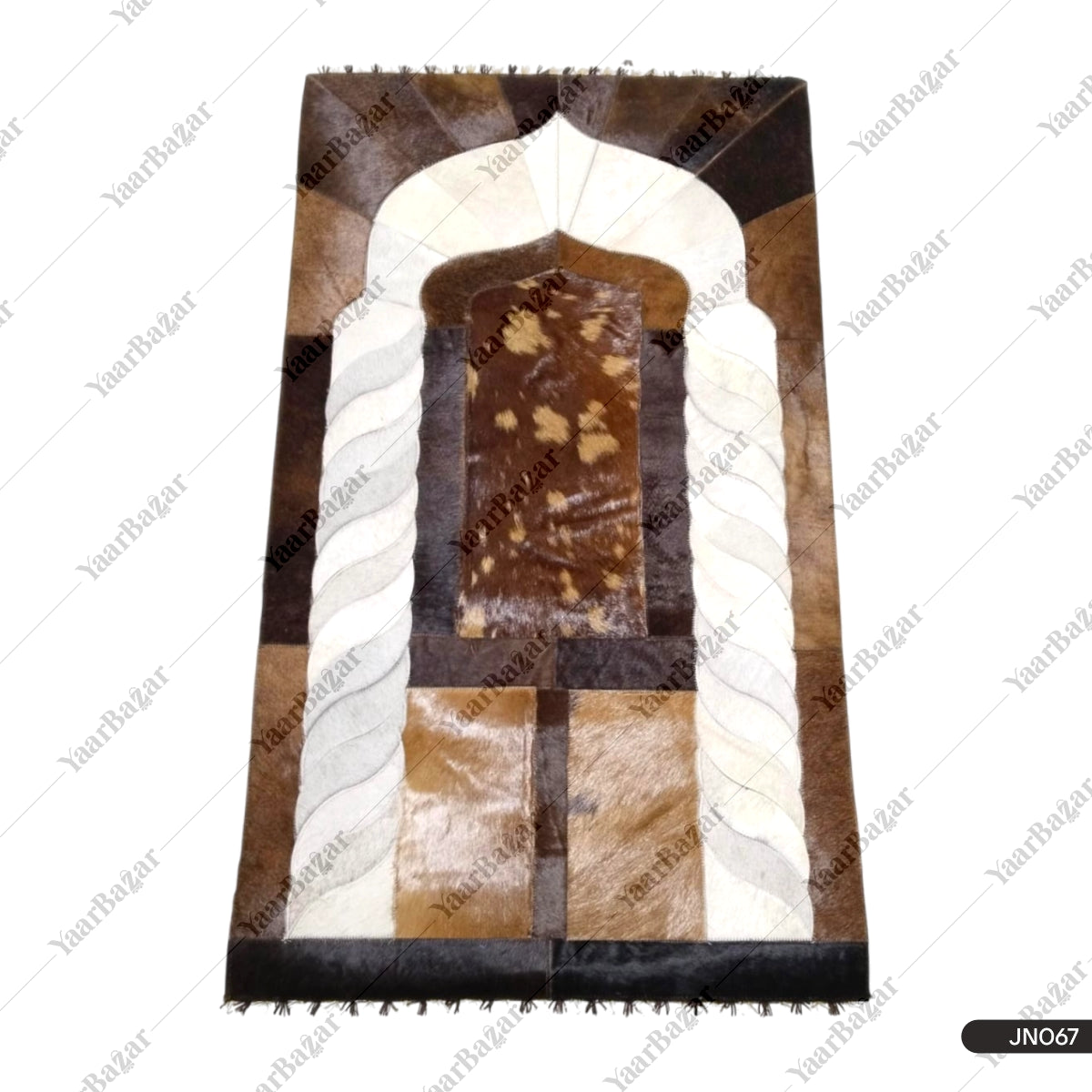 Handmade Leather Janamaz with Goat Hair