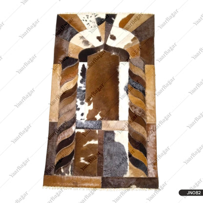Handmade Leather Janamaz with Goat Hair