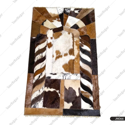 Handmade Leather Janamaz with Goat Hair