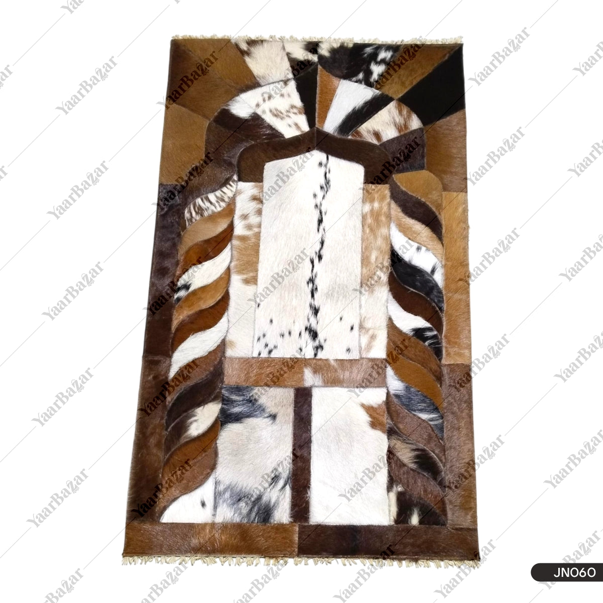 Handmade Leather Janamaz with Goat Hair