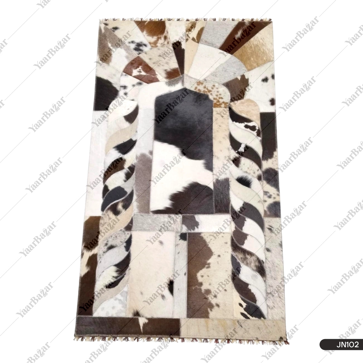 Handmade Leather Janamaz with Goat Hair