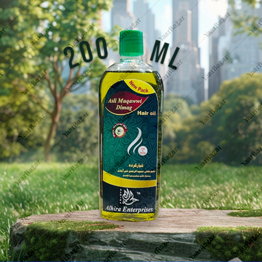 Asli Muqawwi Dimaag Oil – Herbal Remedy for Mental Strength & Hair Fall