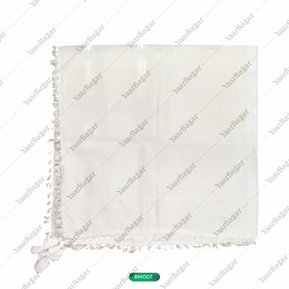 Soft Cotton Hajj & Umrah Scarf for Men