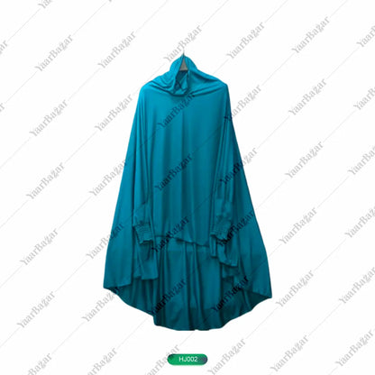 Modest Half Jilbab with Sleeves for Women
