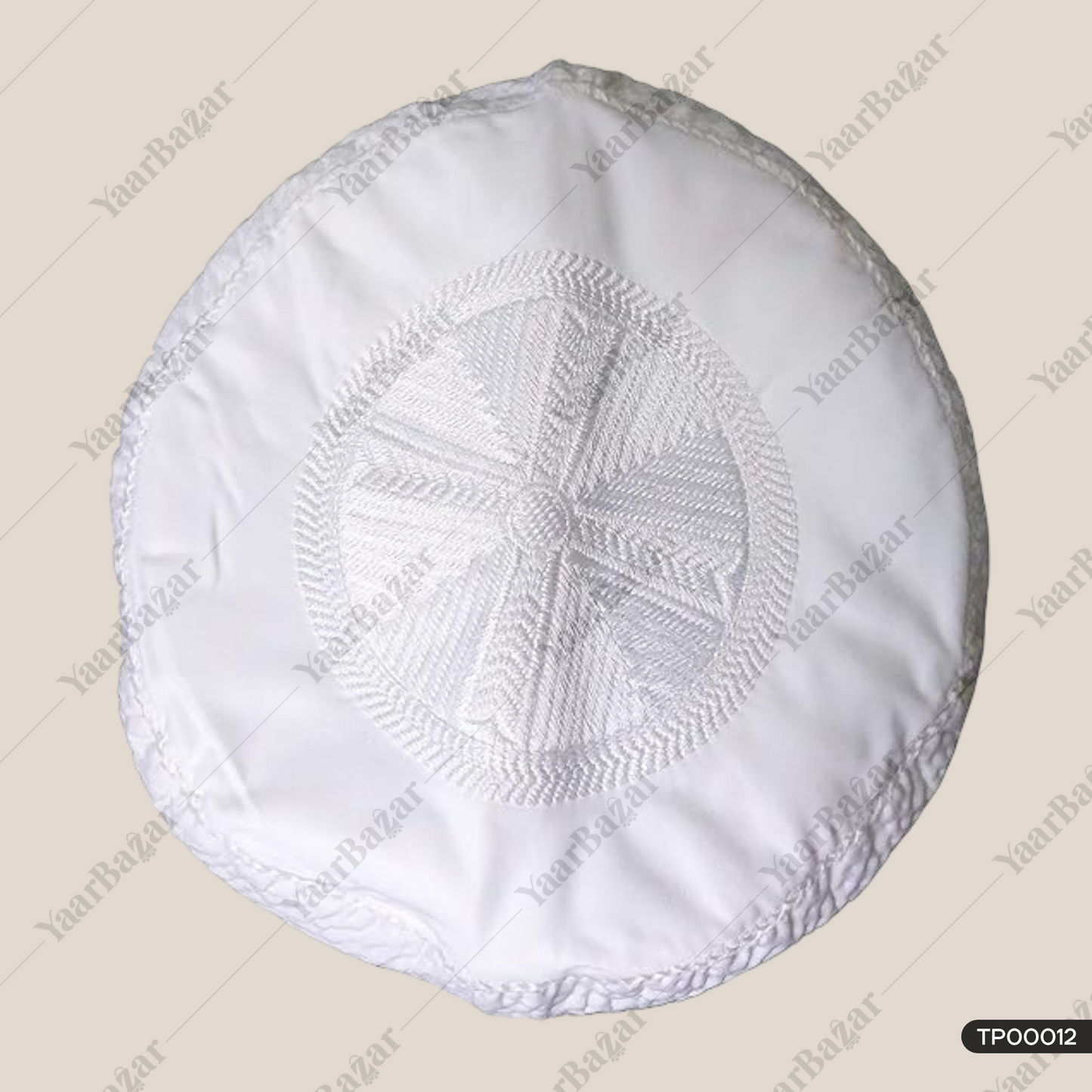 Mumtaz Cotton Fabric Men's Muslim Prayer Skull Cap | Mumtaz Cotton Muslim Prayers Topi For Men