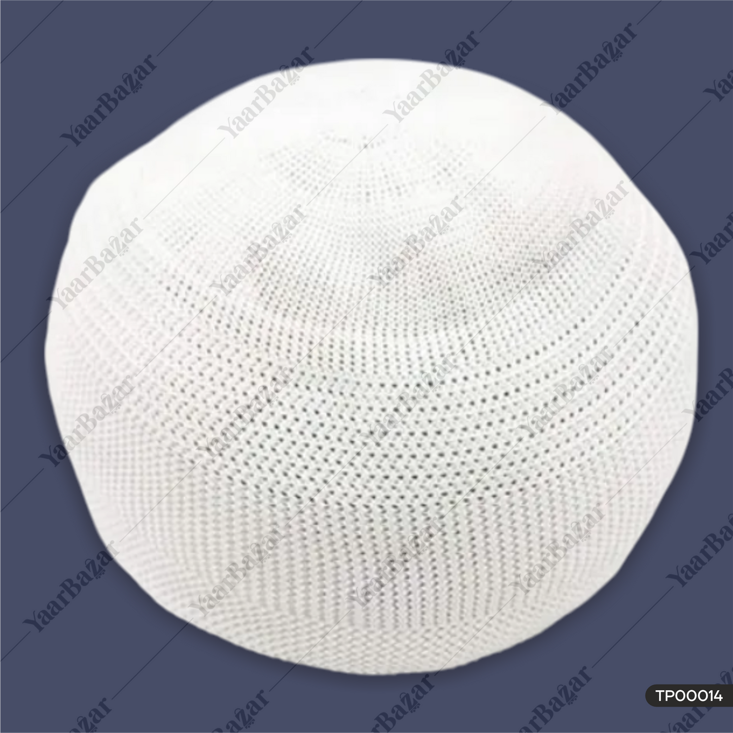 Indonesia Men And Boys White Kufi Cap | Indonesian White Kufi Topi for Men