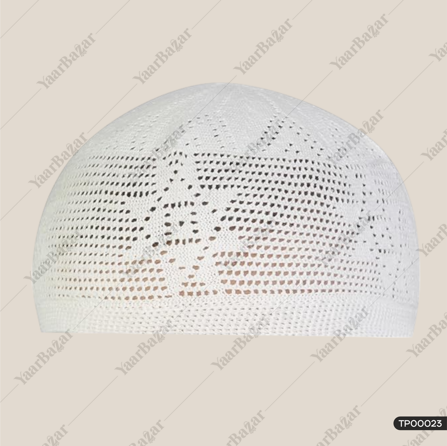 Muslim Cotton Handmade Prayer Cap |Traditional Handmade Muslim Prayer Topi