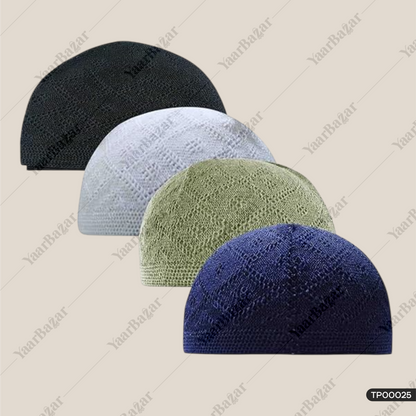 Turkish Muslim Namaz Topi Islamic Traditional Men Cap