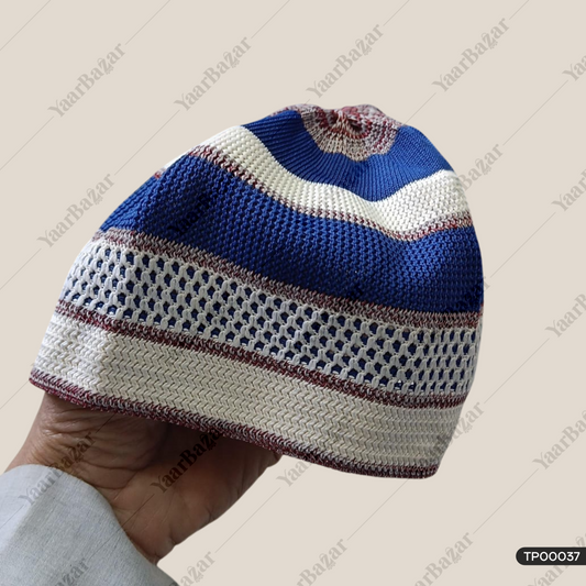 Indonesian Premium Quality Muslim Prayer Caps for Man, Colourful Namaz Topi