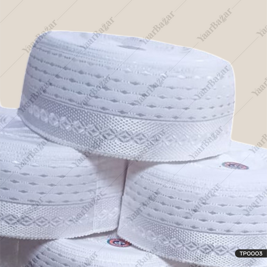 Ruby Arts Zigzag Pattern Topi