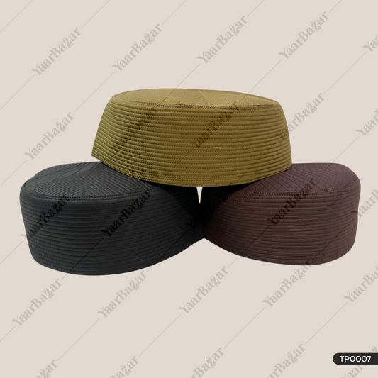 Junaid Jamshed Embroidered Prayer Cap | Barkati Junaid Jamshed Namzi Islamic Pryer Topi