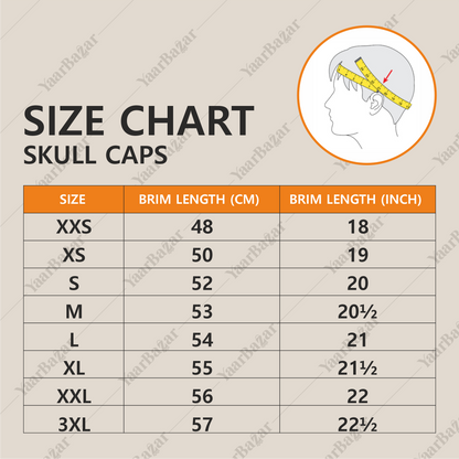 Anjum White Islamic Prayer Topi | V-Shape Design