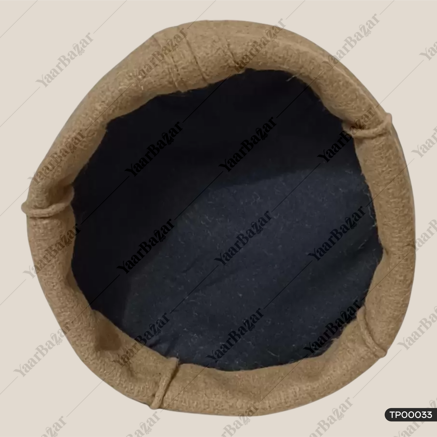 Afghani Woolen Pakol Cap | Winter Beanie Topi