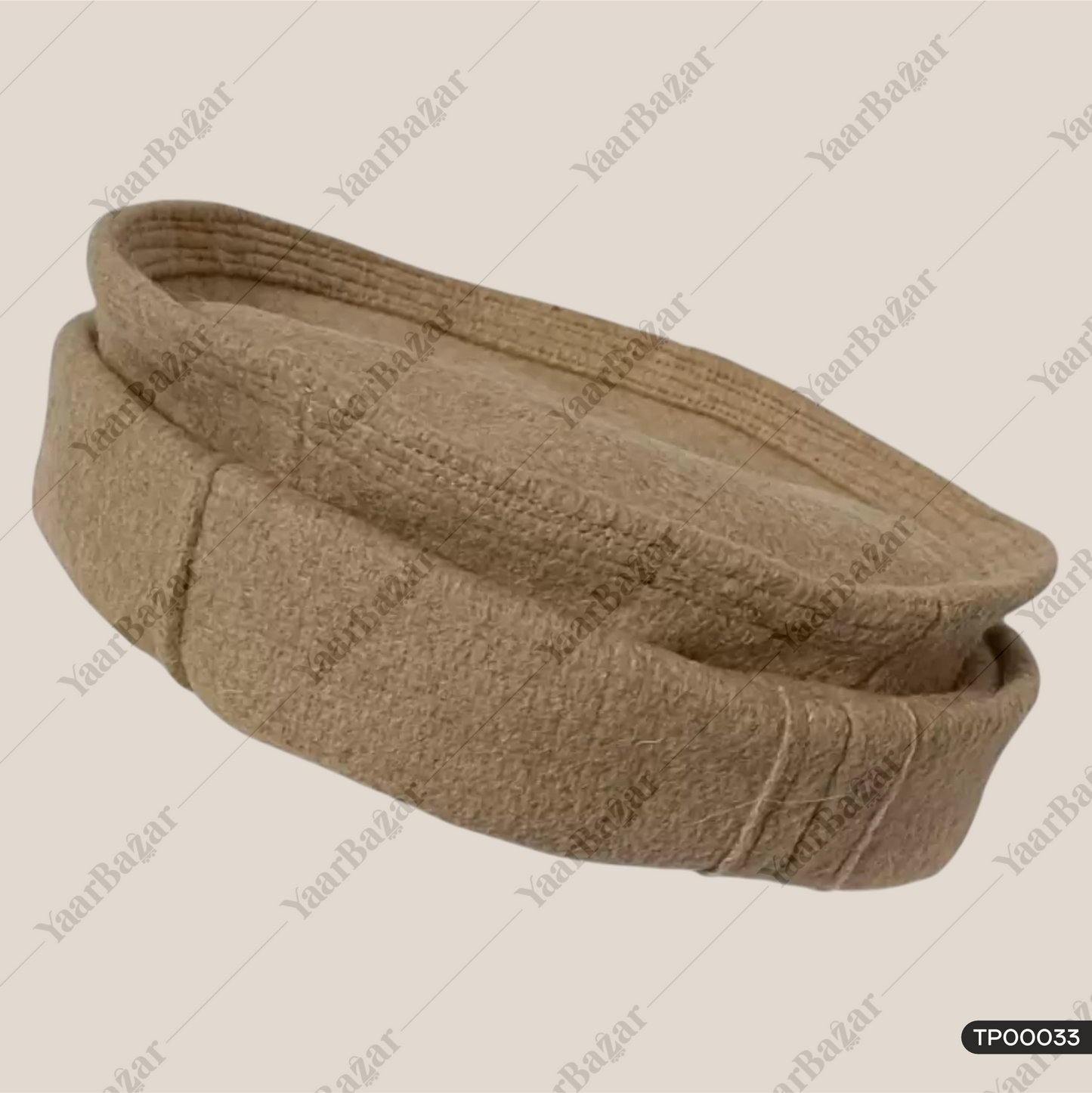 Afghani Woolen Pakol Cap | Winter Beanie Topi