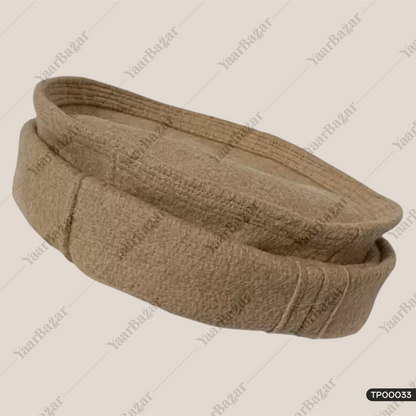 Afghani Woolen Pakol Cap | Winter Beanie Topi