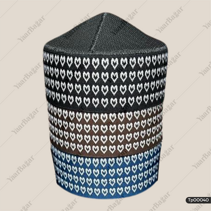 Mufti Woven Islamic Prayer Topi | Namaz Cap