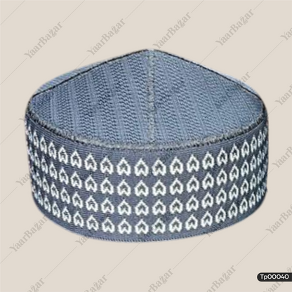 Mufti Woven Islamic Prayer Topi | Namaz Cap