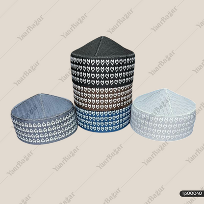 Mufti Woven Islamic Prayer Topi | Namaz Cap