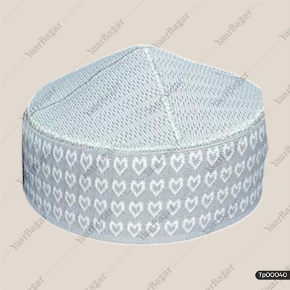 Mufti Woven Islamic Prayer Topi | Namaz Cap