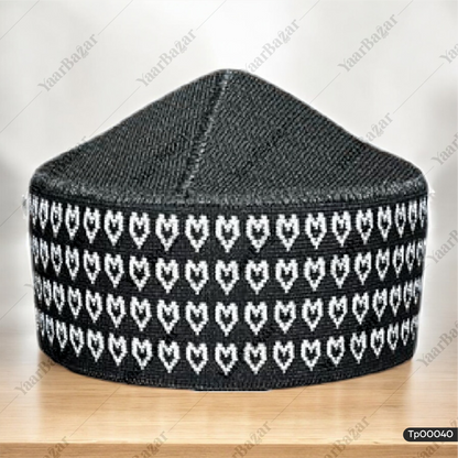 Mufti Woven Islamic Prayer Topi | Namaz Cap