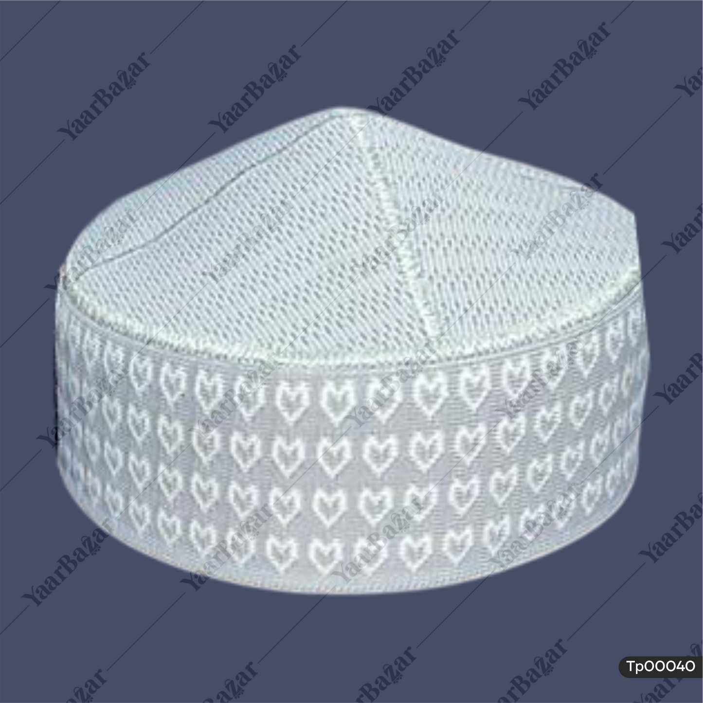 Mufti Woven Islamic Prayer Topi | Namaz Cap