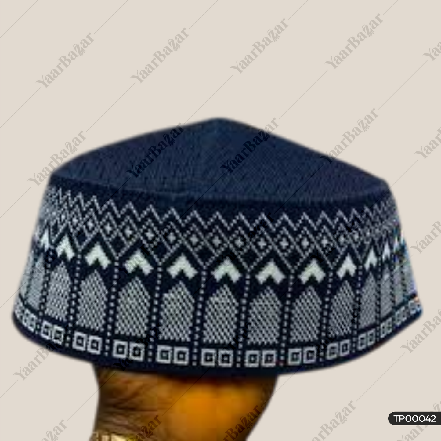 Mufti Islamic Prayer Cap | Mosque Design Topi