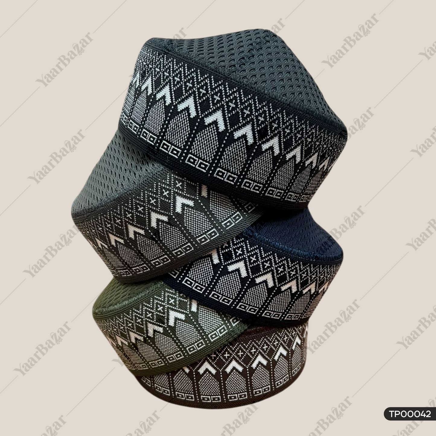 Mufti Islamic Prayer Cap | Mosque Design Topi