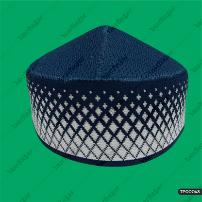Polyester Mufti Islamic Topi | Muslim Prayer Cap