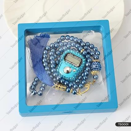Digital & Pearl Tasbeeh Luxury Visible Box Set