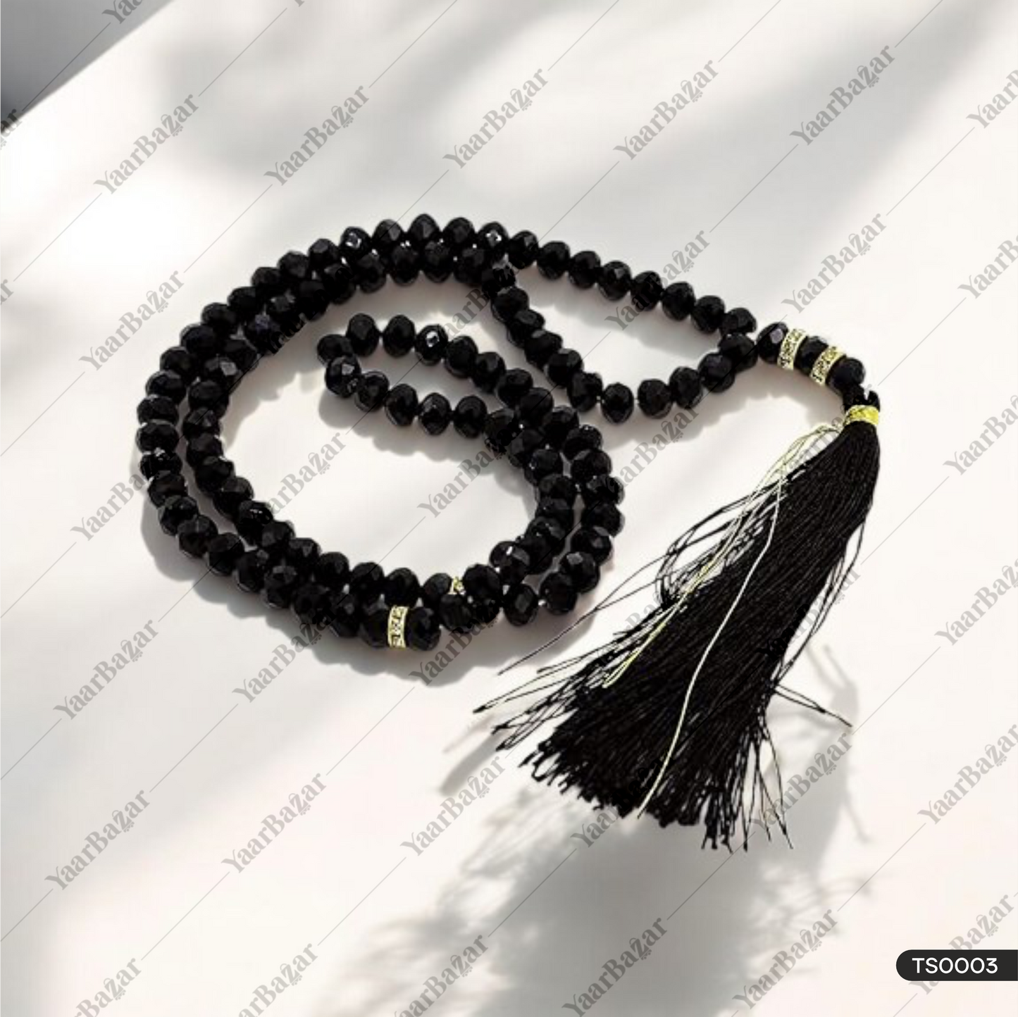 Tasbih Islamic Salat Prayer Tasbeeh Crystal 100 Beads For Unisex Adult