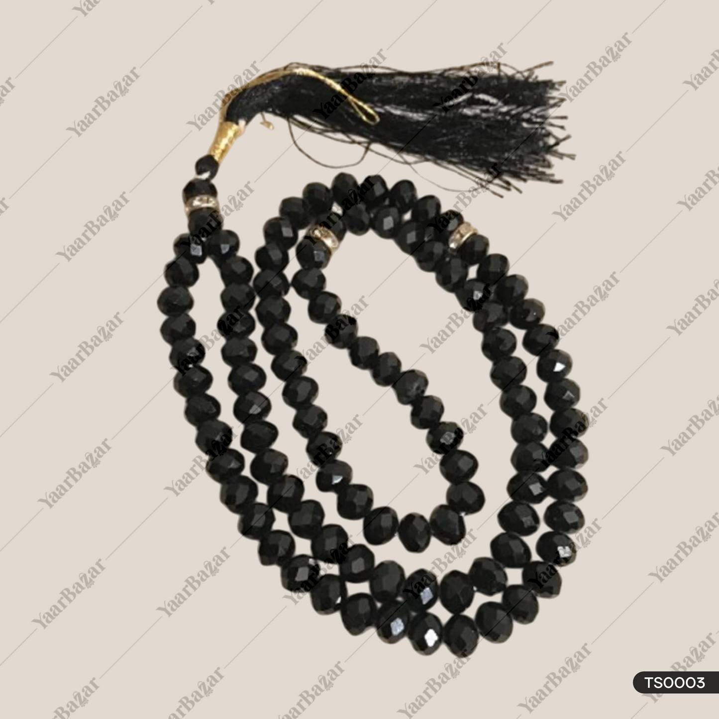 Islamic Salat Crystal 100 Beads Tasbeeh