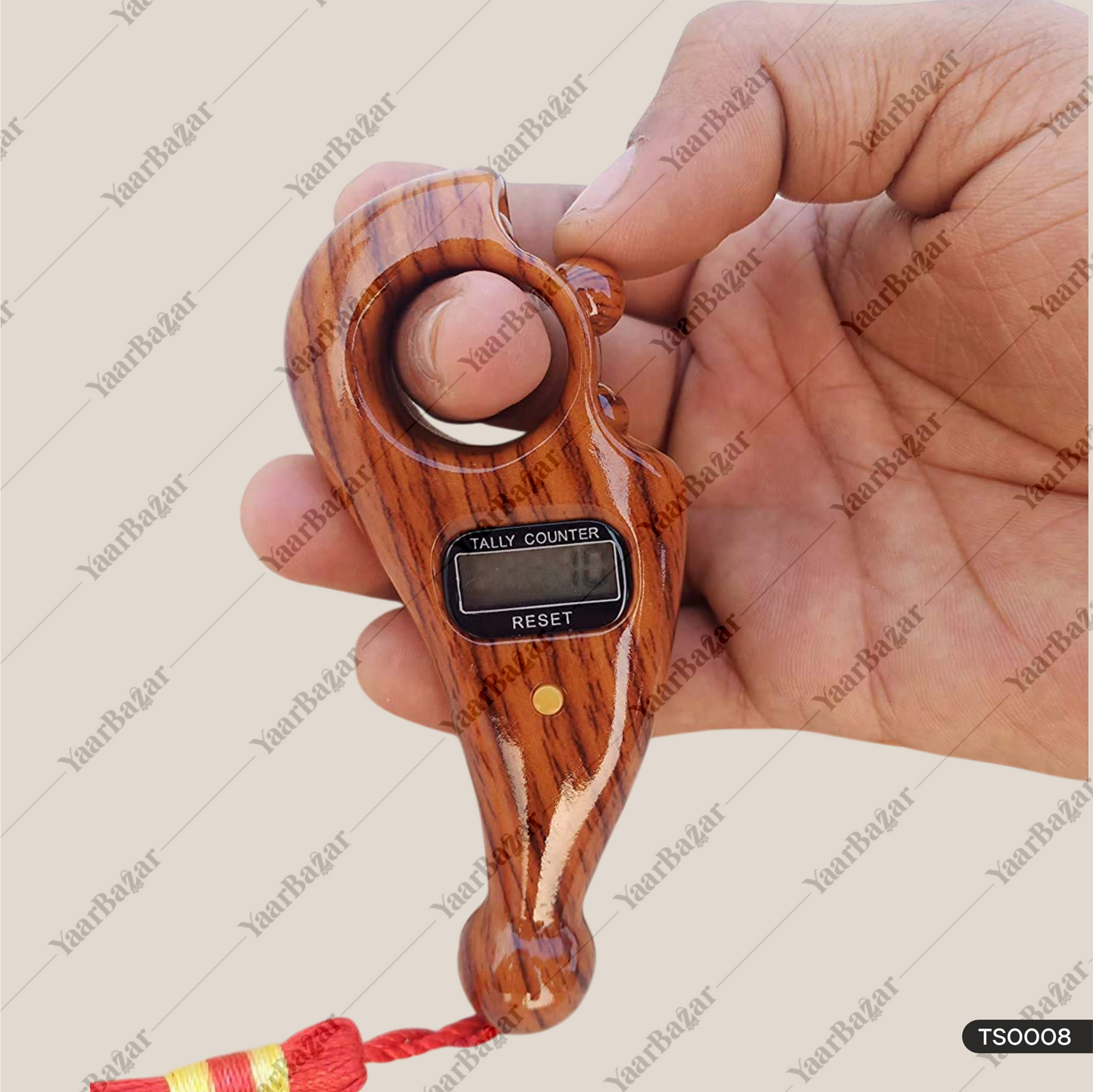 Hand Finger Digital Number Clicker for Muslim Prayer Beads