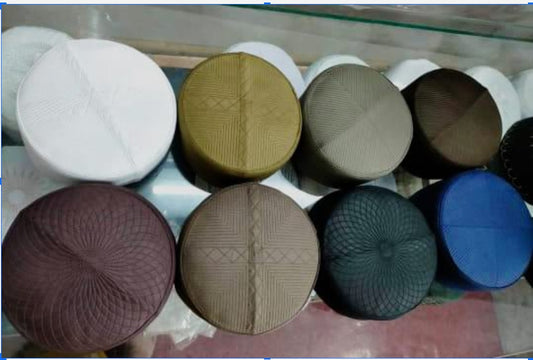 Junaid Jamshed Embroidered Prayer Cap | Barkati Junaid Jamshed Namzi Islamic Pryer Topi