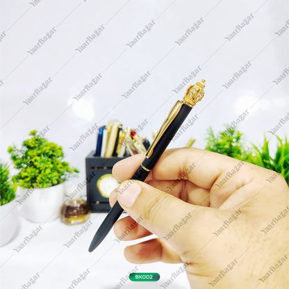 Crown Elite | Black & Gold Pen