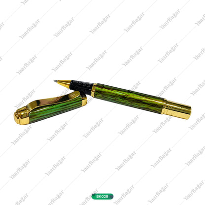 Zaitoon Executive Green Gold Pen