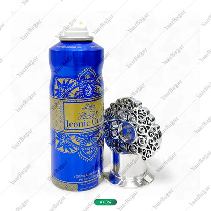 Iconic Oud Body Spray 200ML | Unisex Perfume by Almas