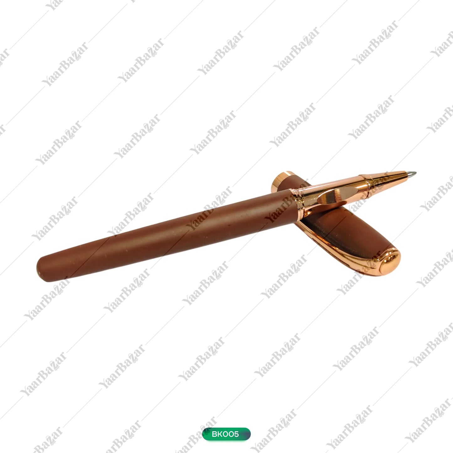 Mocha Luxe Pen | Rose Gold Pen