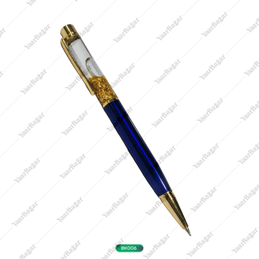 Gold Flake Crystal Pen