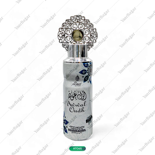 Al-Najaf Awwal Oudh Body Spray 200ML | Unisex Perfume by AlmasOudh Body Spray 200ML | Unisex Perfume by Almas
