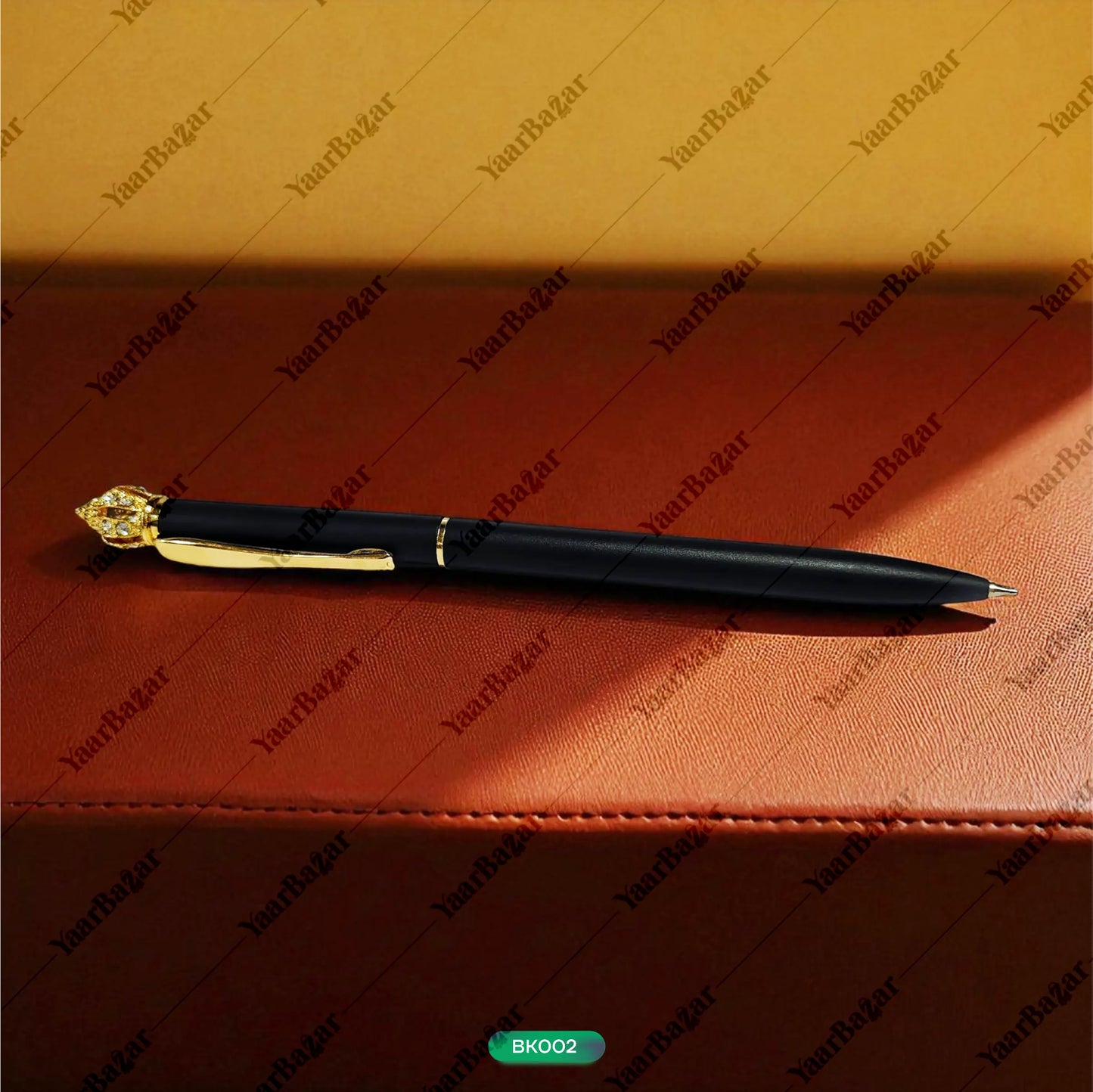 Crown Elite | Black & Gold Pen