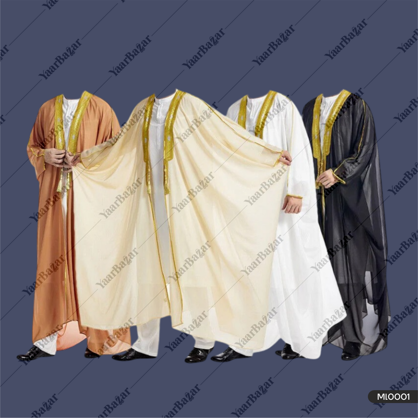 Men`s Arabic Abaya - Bisht - Mishla (عـــــــــربی عبایا)