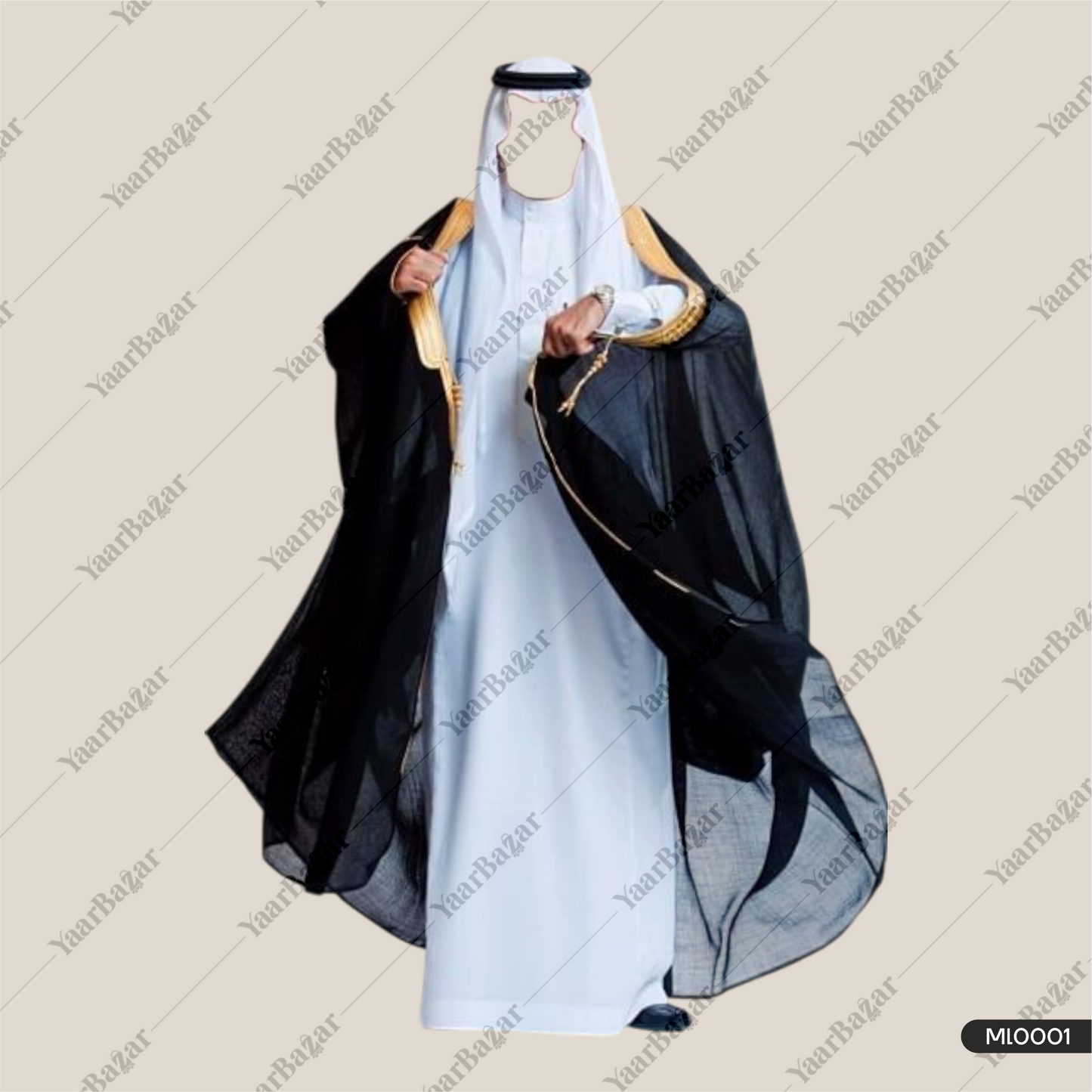 Men`s Arabic Abaya - Bisht - Mishla (عـــــــــربی عبایا)